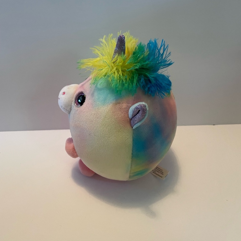 Colorful Plush Unicorn Toy